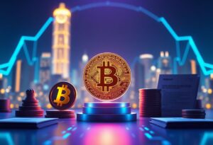 Editorial illustration for: Goldman Sachs Reshuffles Cryptocurrency ETF Holdings, Dropping XRP and Solana Positions