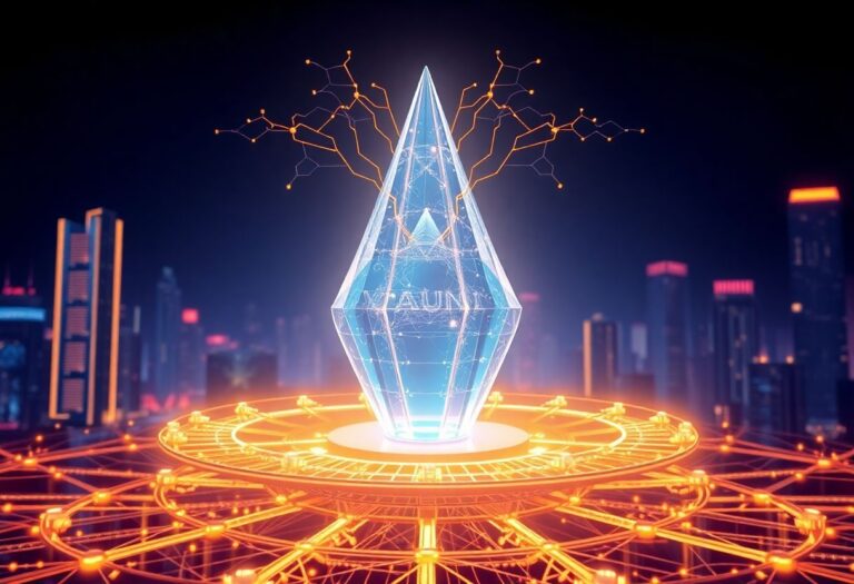 Editorial illustration for: Haun Ventures Closes $1 Billion Crypto and AI Fund Despite Market Slump