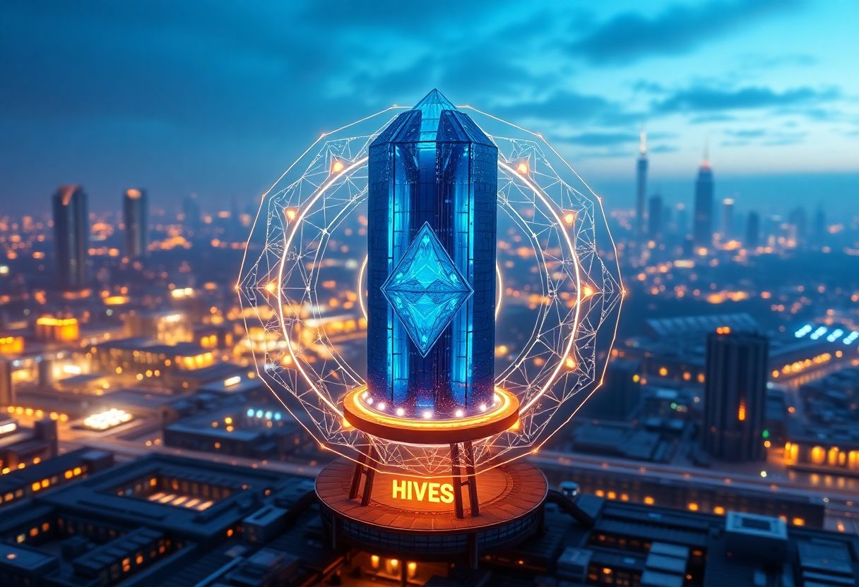 Editorial illustration for: HIVE's BUZZ HPC Announces 320 MW Sovereign AI Infrastructure Campus in Greater Toronto Area