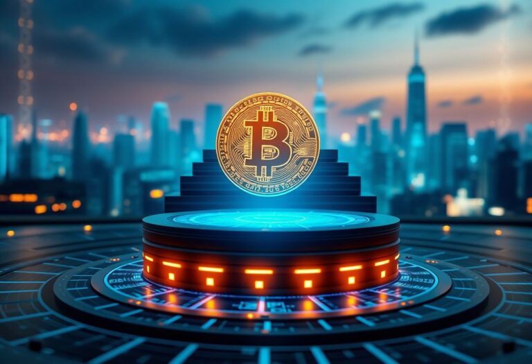 Editorial illustration for: Hyperscale Data Discloses 687 Bitcoin Treasury and Plans Capital Markets Update