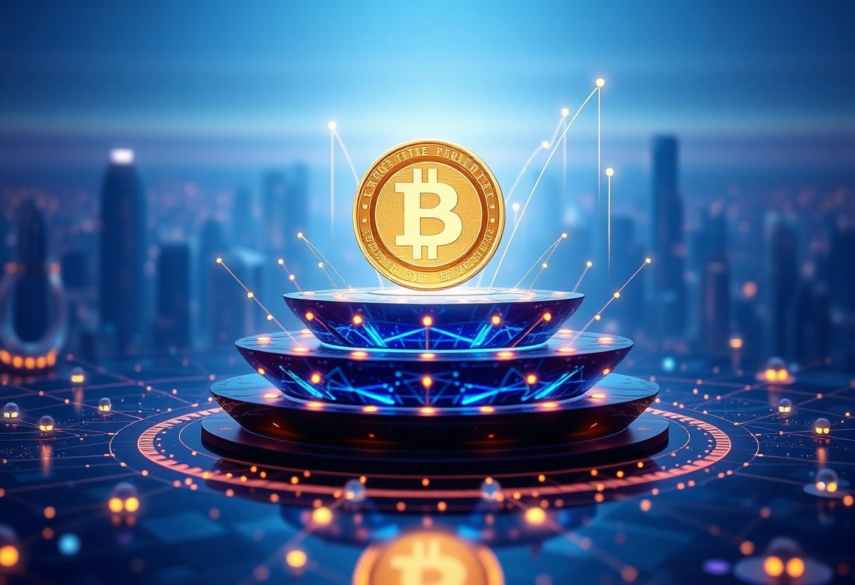 Editorial illustration for: Injective Surges Past 15% as DeFi Layer-1 Momentum Builds