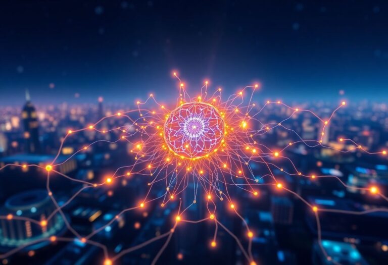 Editorial illustration for: Internet Computer Holds Rank 49 as ICP Pursues On-Chain AI and Full-Stack Hosting