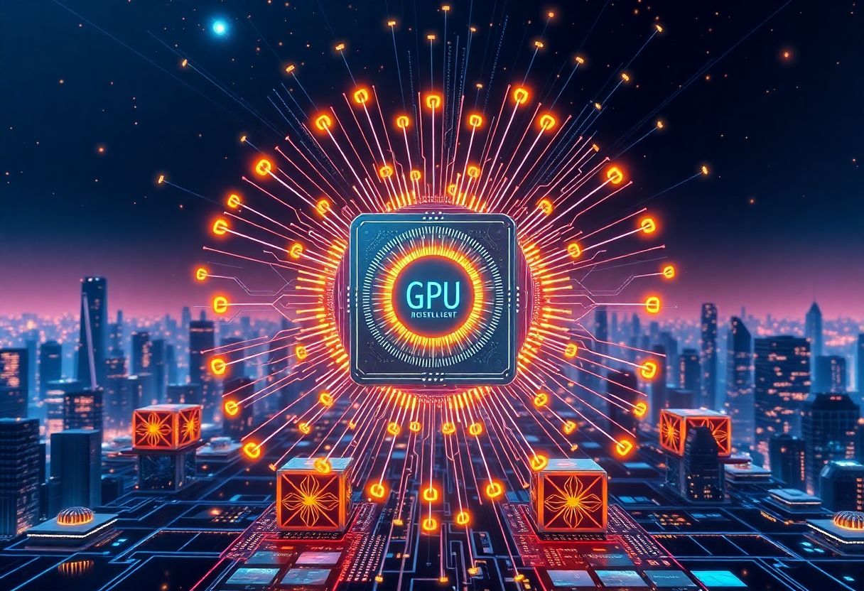 Editorial illustration for: IO.Net Surges 58% as Decentralized GPU Network Captures AI Infrastructure Demand