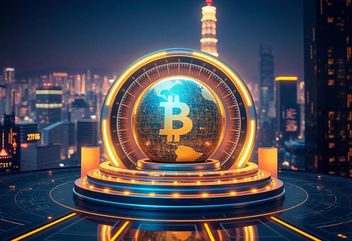Editorial illustration for: Japan Opens Retail Cryptocurrency Access as Brokerages Build In-House Trusts