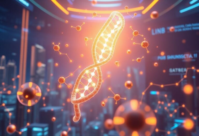 Editorial illustration for: LAB Climbs 39% in 24 Hours as AI-Biotech Token Draws Fresh Speculation