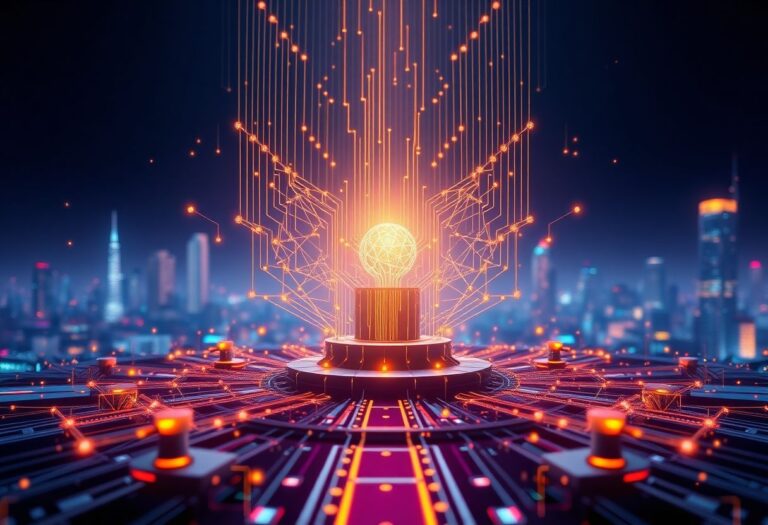 Editorial illustration for: LAB Token Climbs 19.5% in 24 Hours as AI Infrastructure Category Draws Coordinated Buying