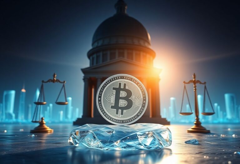 Editorial illustration for: Lawyer Targets Tether for $344 Million in OFAC Terrorism Victim Case