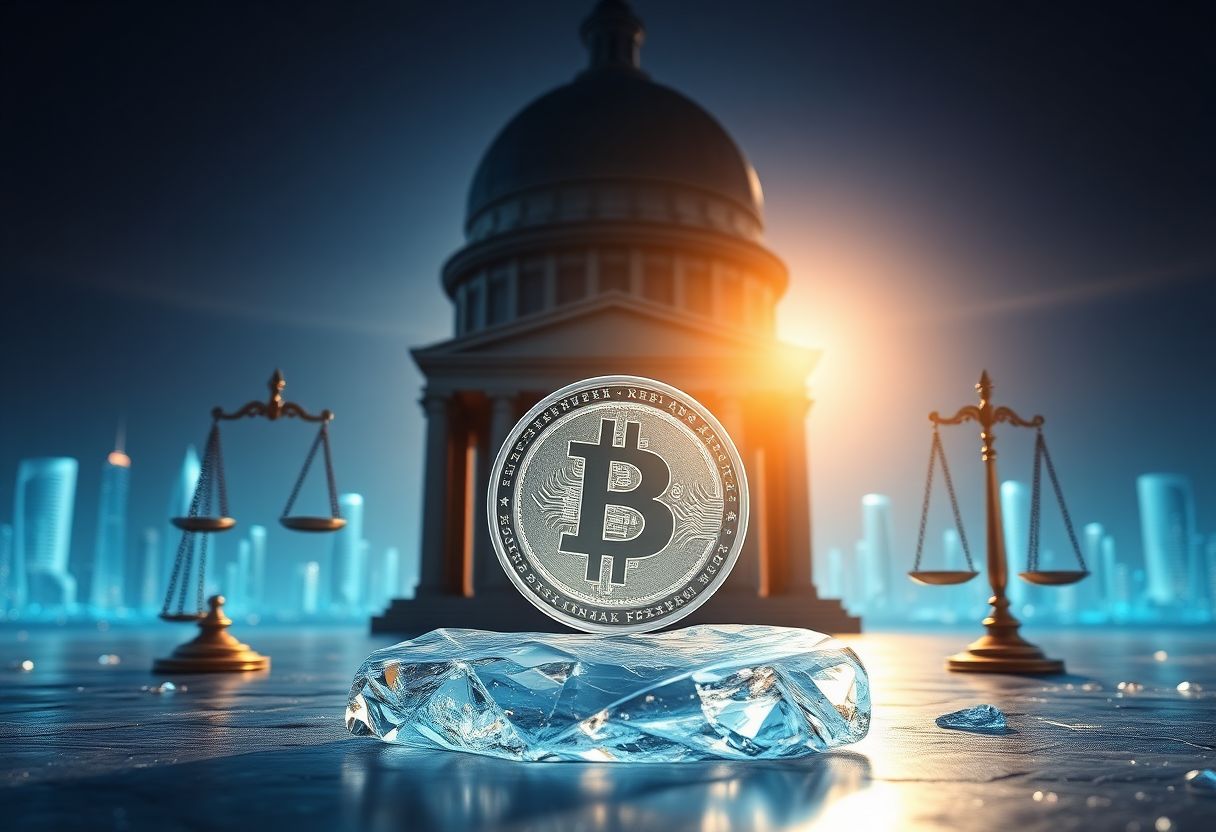 Editorial illustration for: Lawyer Targets Tether for $344 Million in OFAC Terrorism Victim Case