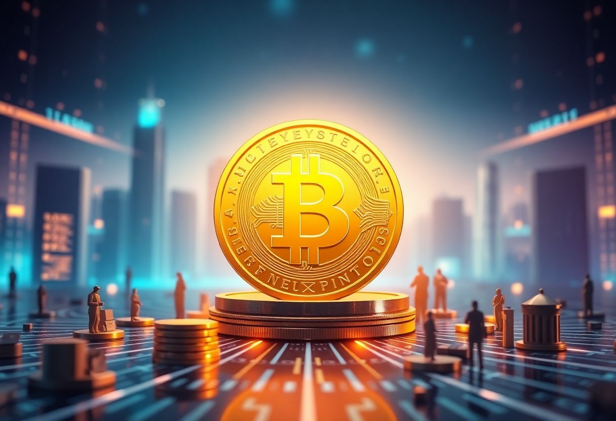 Editorial illustration for: Mark Cuban Breaks With Bitcoin