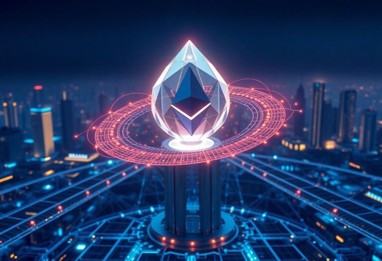 Editorial illustration for: MegaETH Trends as Real-Time EVM Blockchain Targets Millisecond Finality