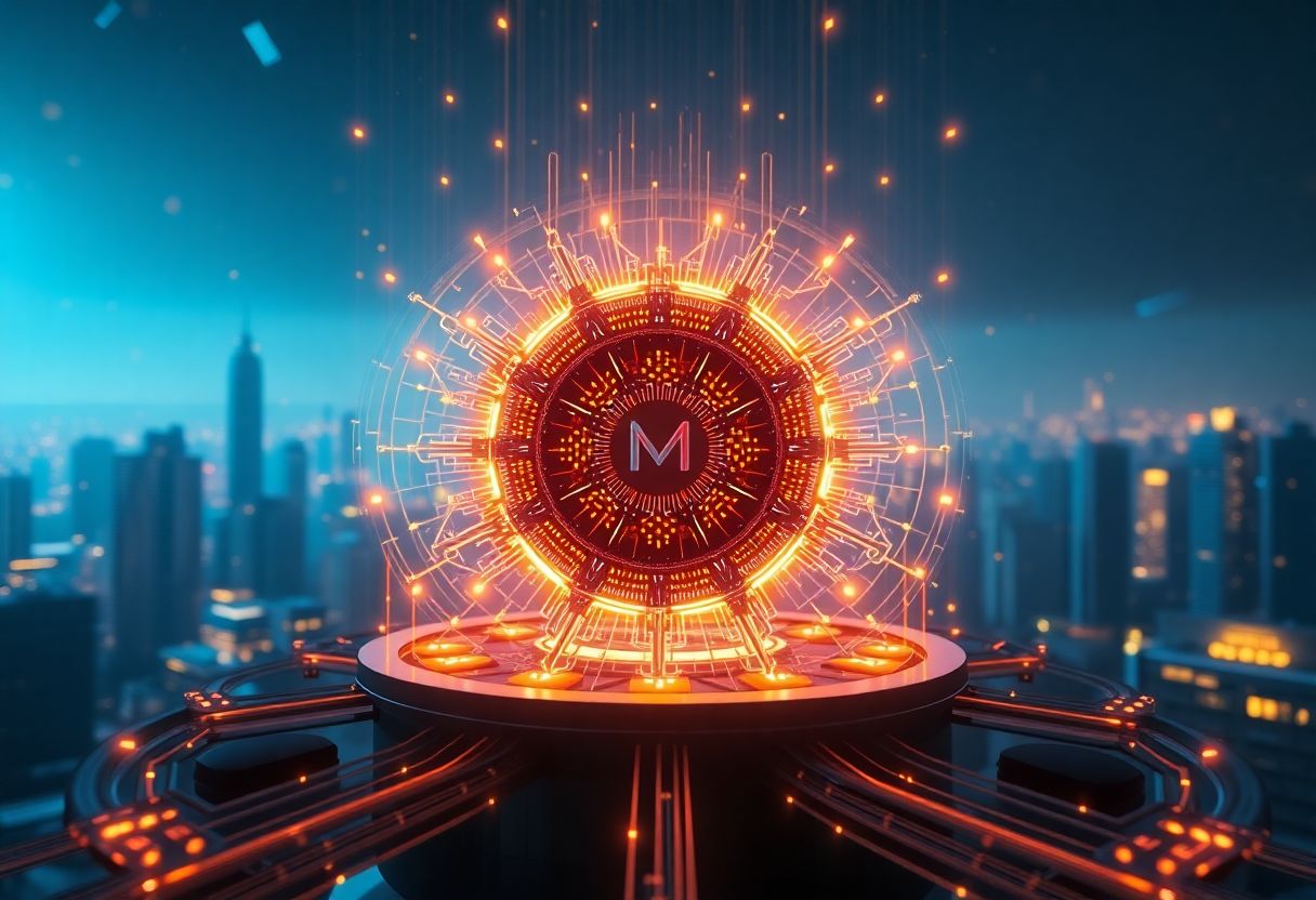 Editorial illustration for: Monad Enters the Top 200 as a Parallel-Execution Layer-1 Drawing Developer Interest