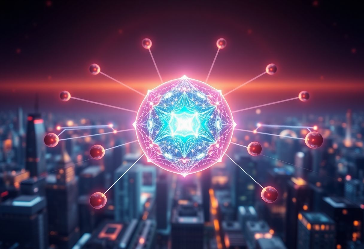 Editorial illustration for: Monad Enters Top 150 as New Layer-1 Blockchain Posts Early Mainnet Activity