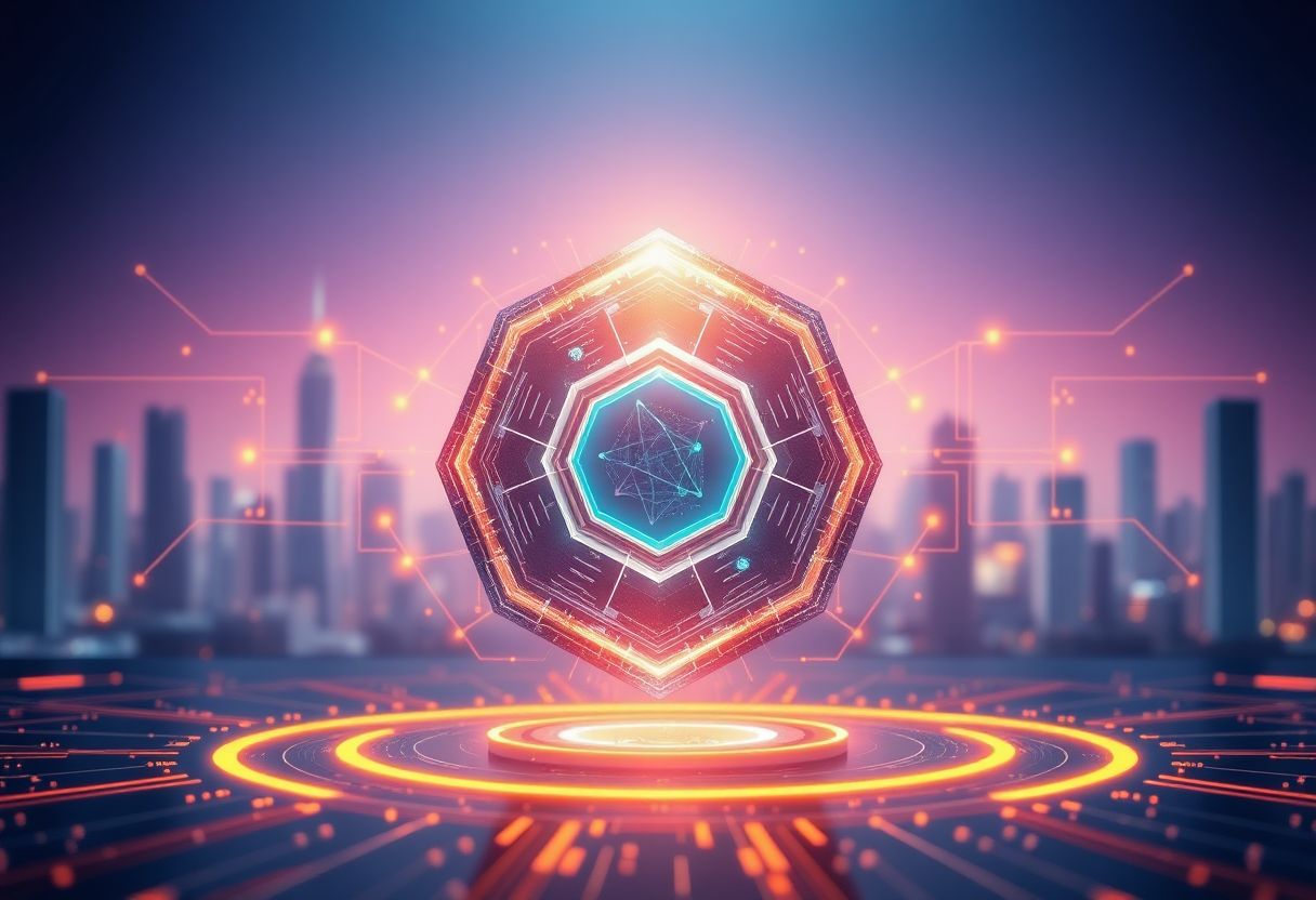 Editorial illustration for: Monad Gains 7% as High-Speed EVM-Compatible Layer-1 Builds Early Momentum
