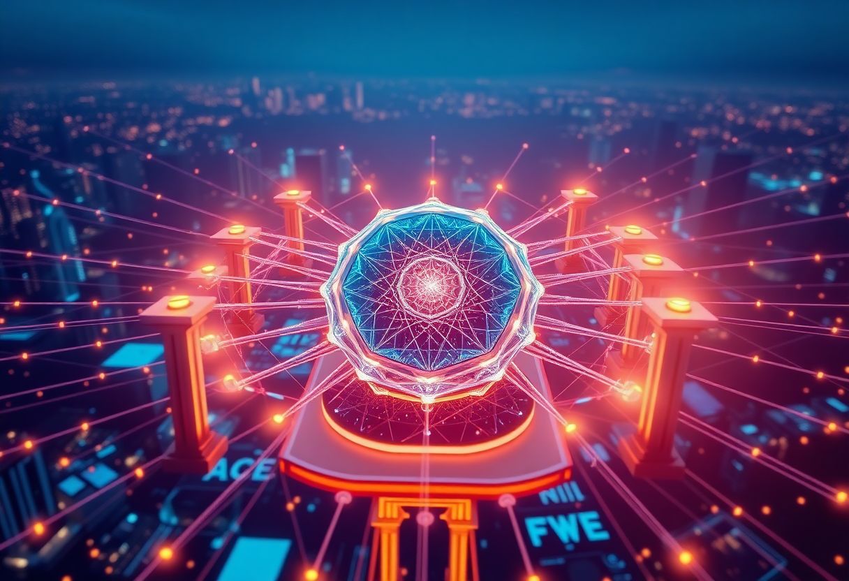 Editorial illustration for: Monad Layer-1 Blockchain Draws Attention as Token Trends and Developer Activity Climbs