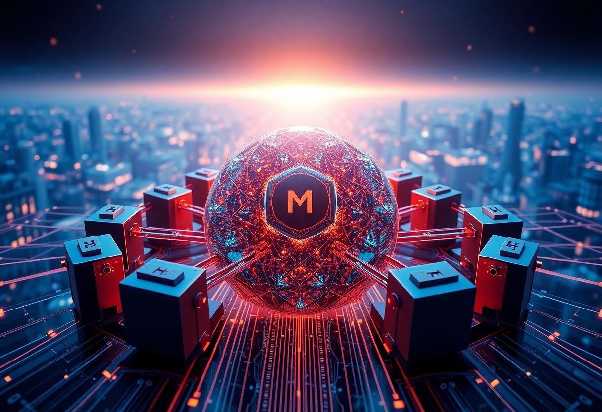 Editorial illustration for: Monad Testnet Momentum Lifts MON Token as High-Performance Layer-1 Builds Developer Base