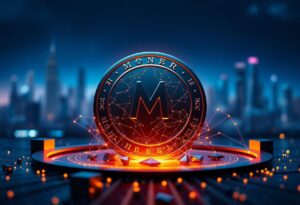 Editorial illustration for: Monero Holds Rank 18 as Privacy Coin Demand Persists Through Regulatory Pressure