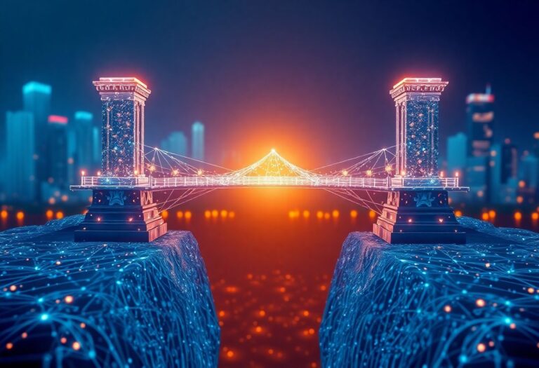 Editorial illustration for: Ondo, Ripple, J.P. Morgan, and Mastercard Complete First Cross-Border Tokenized Asset Redemption