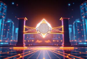 Editorial illustration for: Ondo, Ripple, JPMorgan, and Mastercard Complete First Cross-Border Tokenized Treasury Redemption