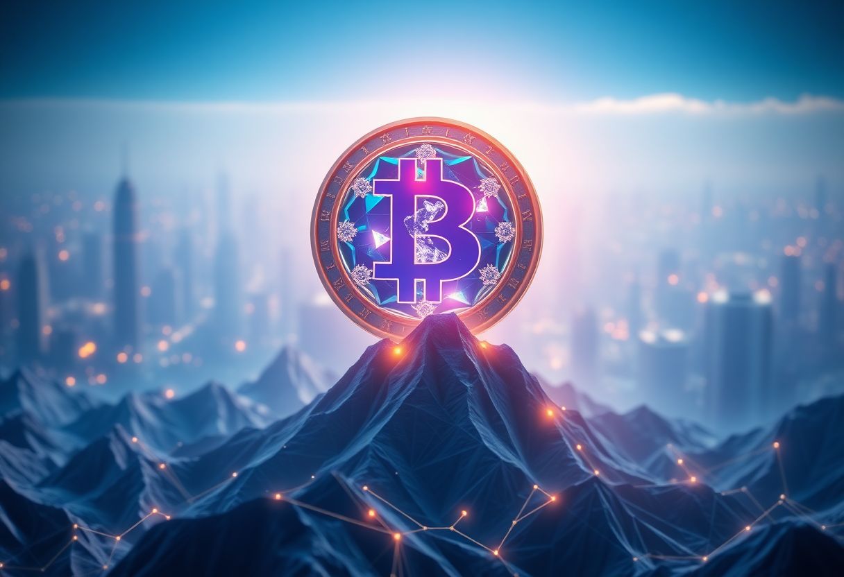 Editorial illustration for: One in Four U.S. Adults Now Use Cryptocurrency, New Survey Finds