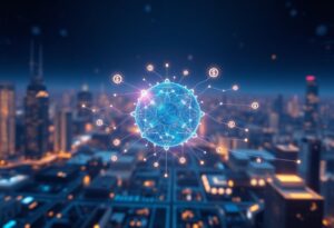 Editorial illustration for: OpenServ Trends as AI Agent Coordination Protocol Finds a Niche in On-Chain Infrastructure