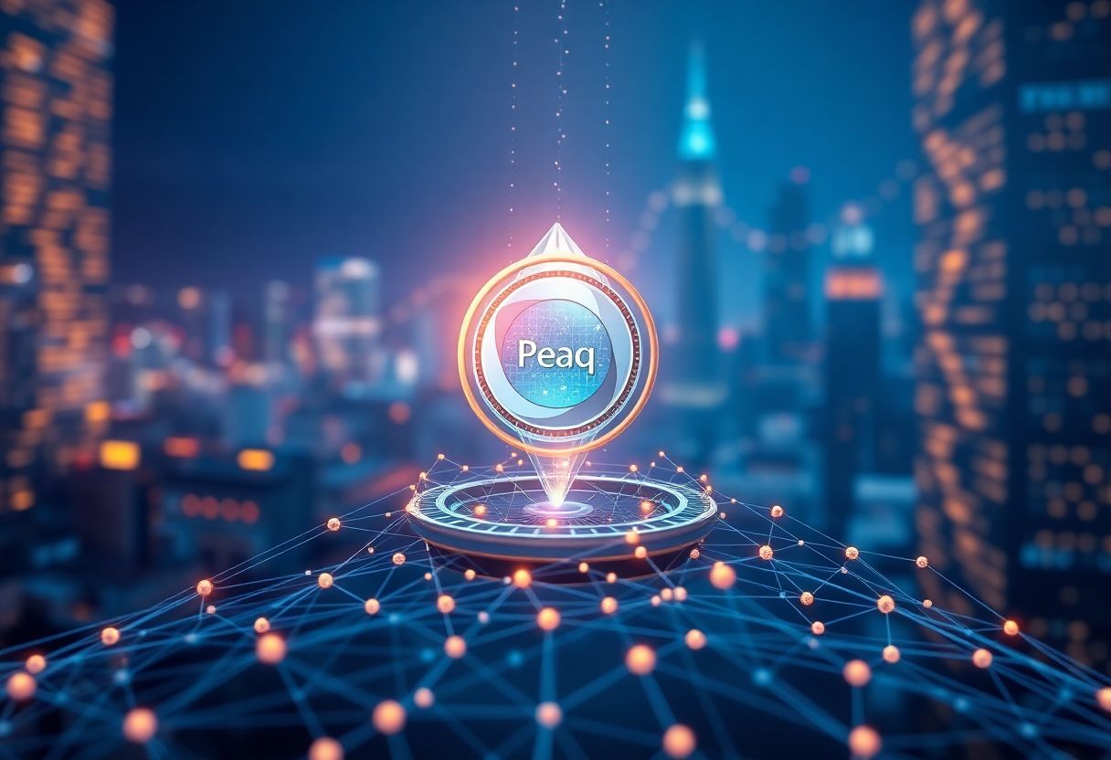 Editorial illustration for: Peaq Surges 32% as DePIN Blockchain Posts Strongest Gain of the Week
