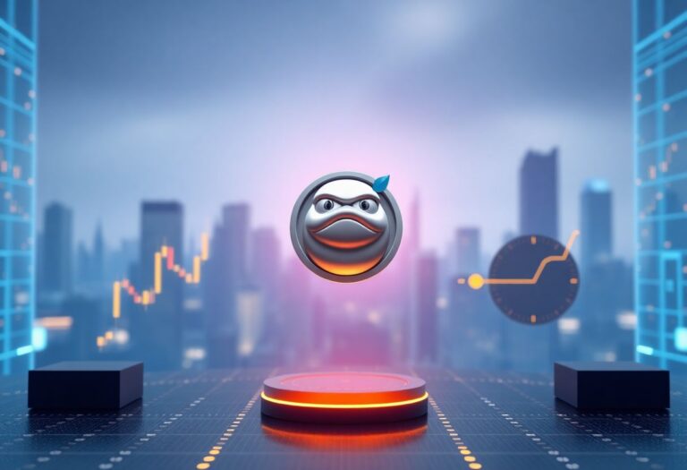 Editorial illustration for: Pepe Holds Near $0.00000394 as the Meme Token Consolidates After a Flat 24-Hour Session
