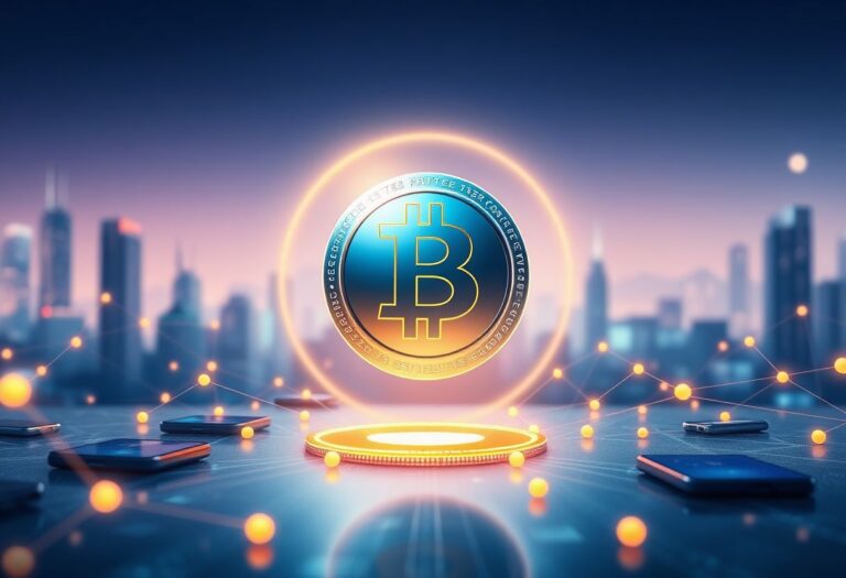 Editorial illustration for: Pi Network Holds Top 50 by Market Cap as Mainnet Activity Draws Mixed Signals