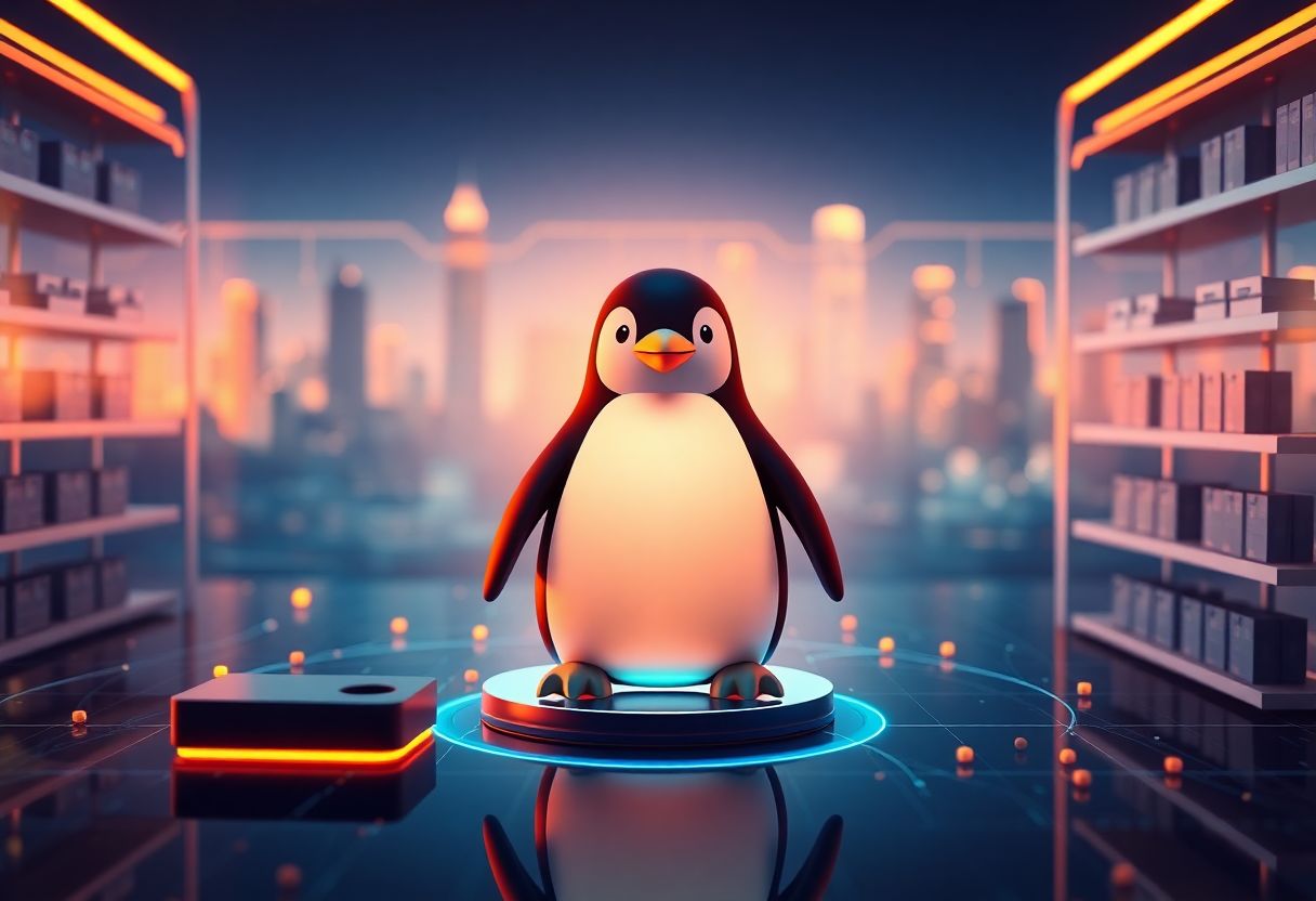 Editorial illustration for: Pudgy Penguins and the NFT Brand Using Licensing to Build Beyond the Blockchain