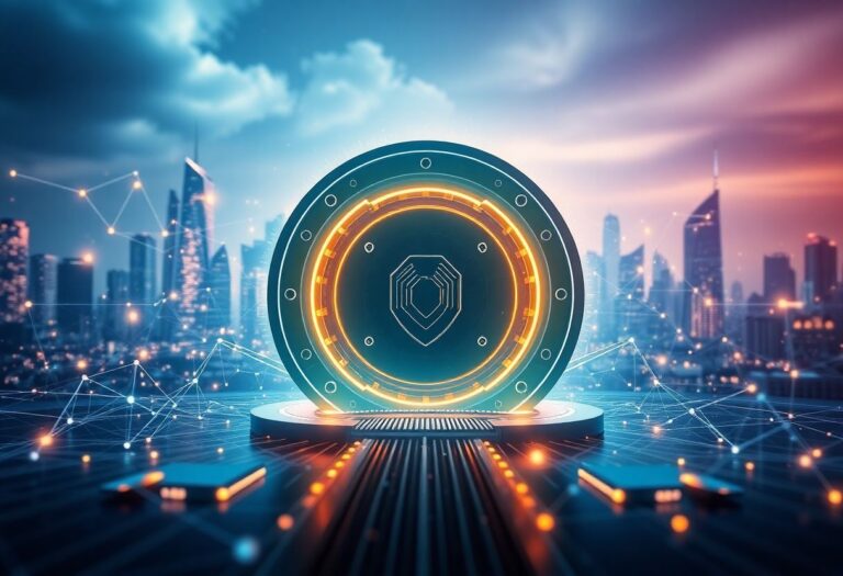Editorial illustration for: Railgun Surges 55% as On-Chain Privacy Demand Builds