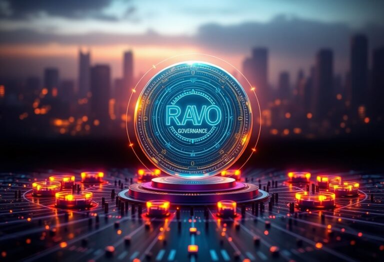 Editorial illustration for: RaveDAO Slips 4.6% as the Music-Focused Token Holds a $165 Million Market Cap