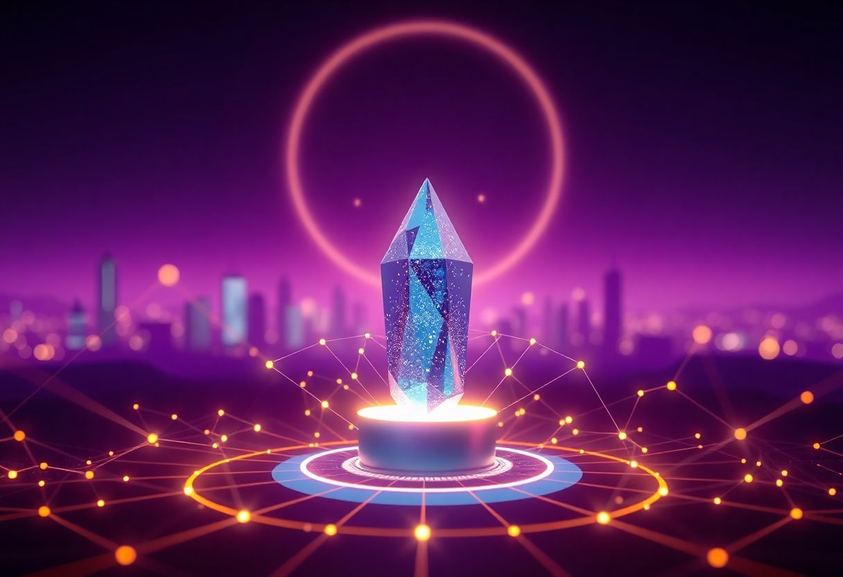 Editorial illustration for: Ronin Token Surges 31% as Gaming Blockchain Eyes a Comeback