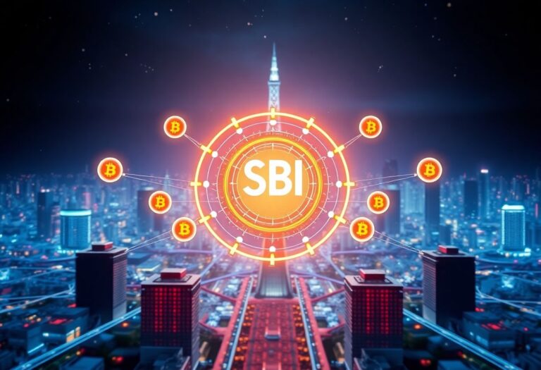 Editorial illustration for: SBI Holdings Eyes Stake in Bitbank to Expand Japan Cryptocurrency Footprint