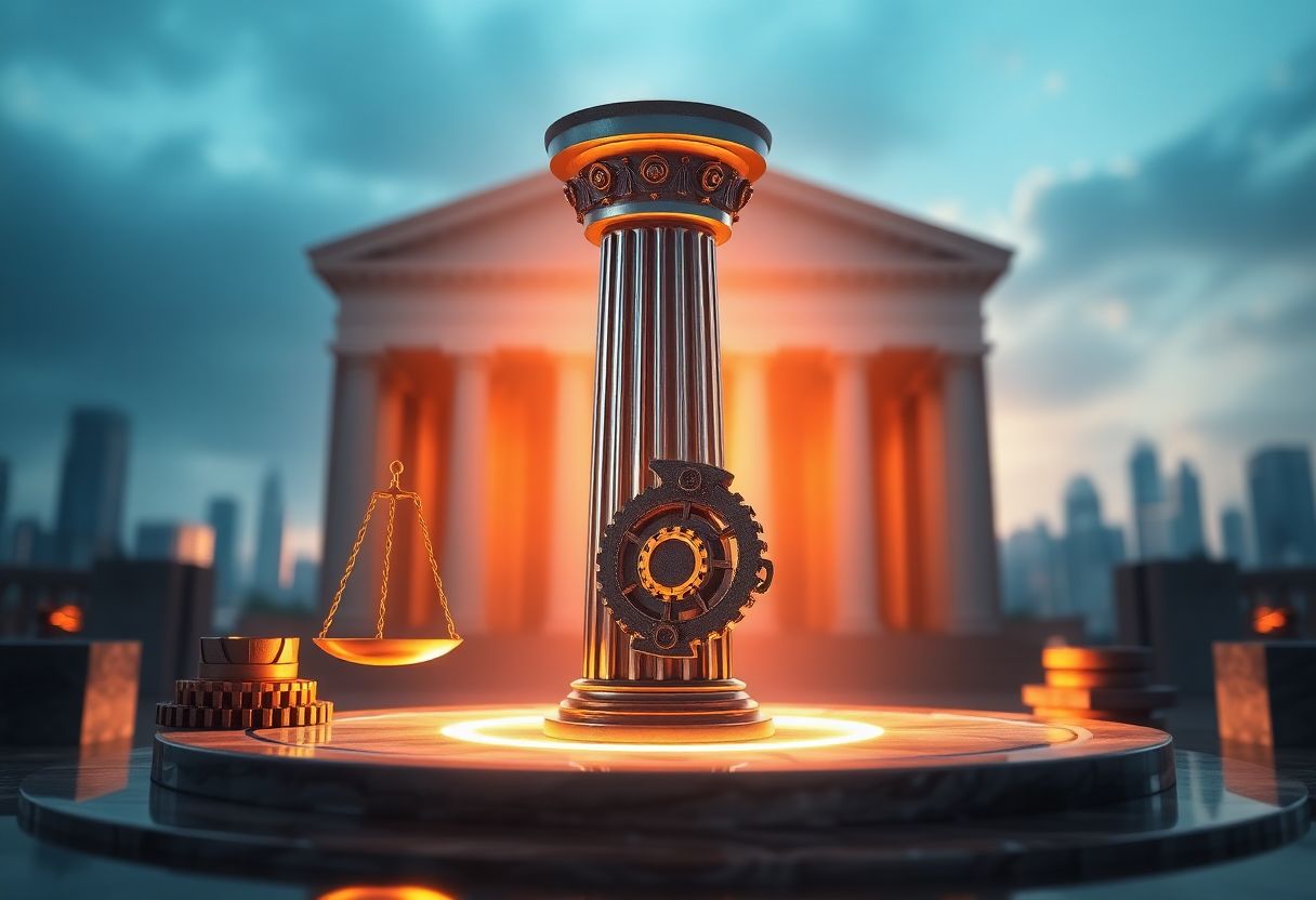 Editorial illustration for: Senator Gillibrand Blocks Crypto Clarity Act Over Ethics Provision