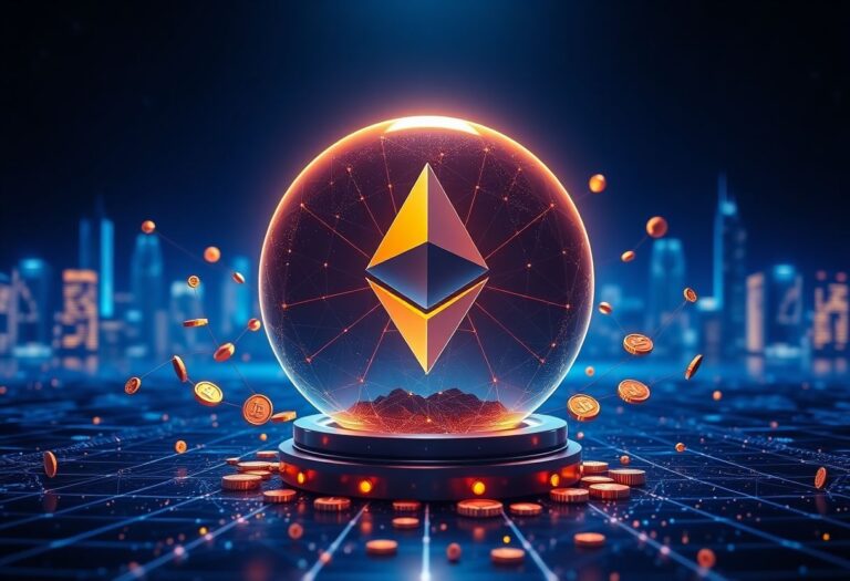 Editorial illustration for: SharpLink Gaming's Ethereum Staking Strategy and the Corporate Treasury Bet on Yield