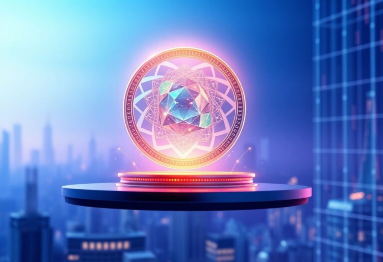 Editorial illustration for: SkyAI Falls 6% as AI-Themed Cryptocurrency Tests Its $400 Million Support Level