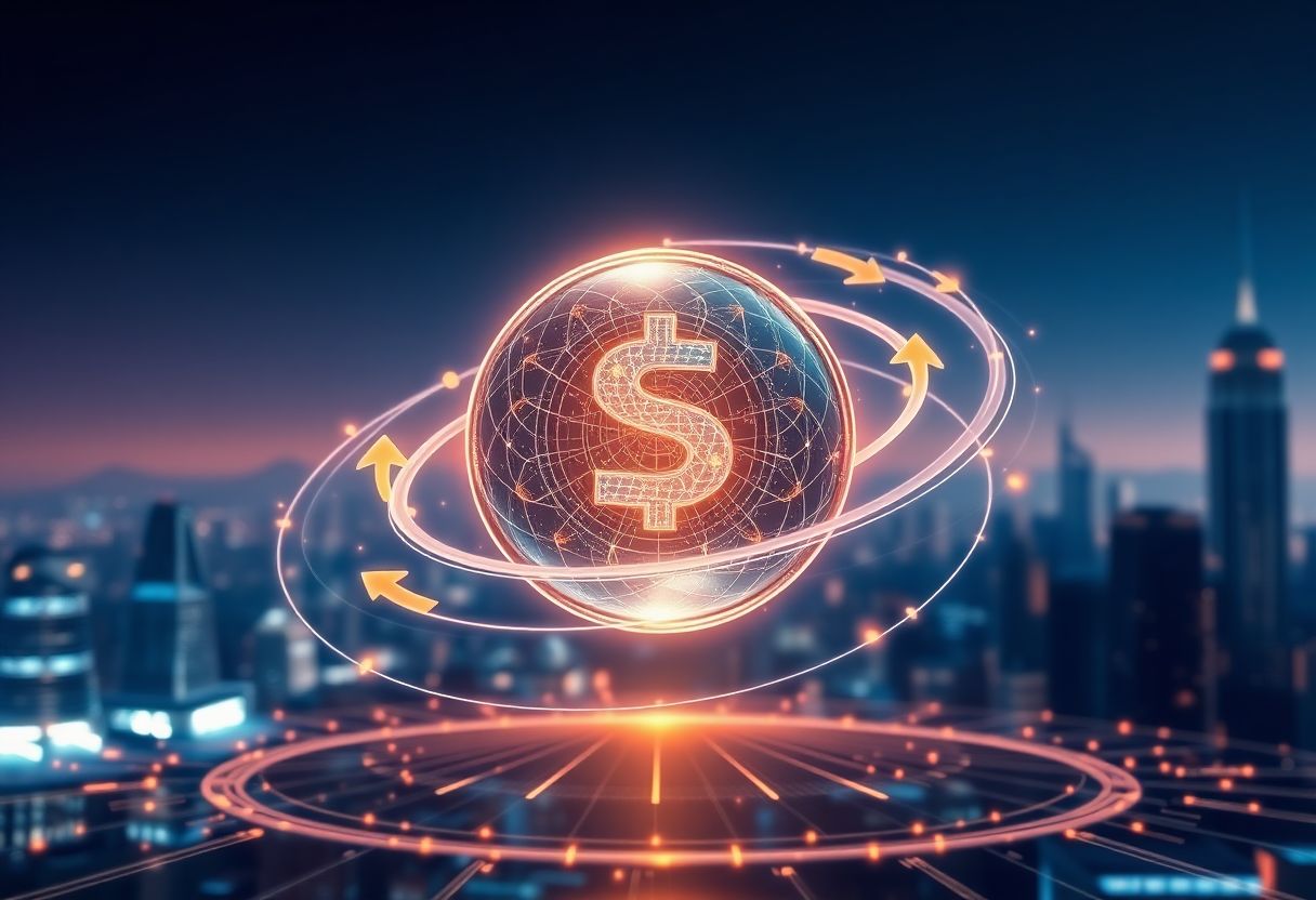 Editorial illustration for: SkyAI Rises 29% as the AI-Themed Cryptocurrency Token Reaches a $441 Million Market Cap