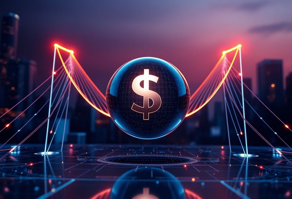 Editorial illustration for: SoFi Launches SoFiUSD Stablecoin on Ethereum and Solana