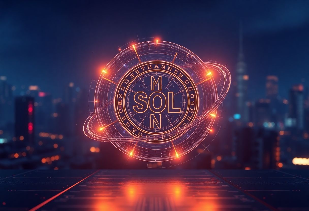 Editorial illustration for: Solana Holds at $83 With $2.6 Billion in Daily Volume as the Network Navigates Rival Layer 1 Competition