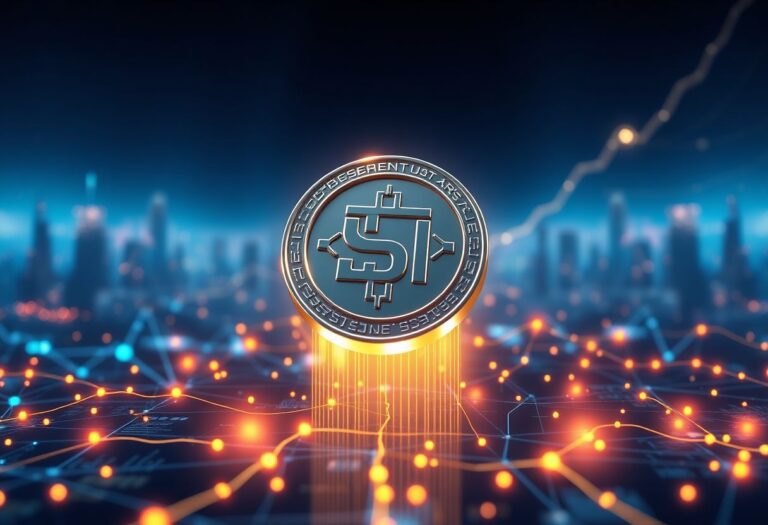 Editorial illustration for: Sui Drops 7.5% but Daily Volume Holds Above $640 Million as Layer-1 Demand Persists