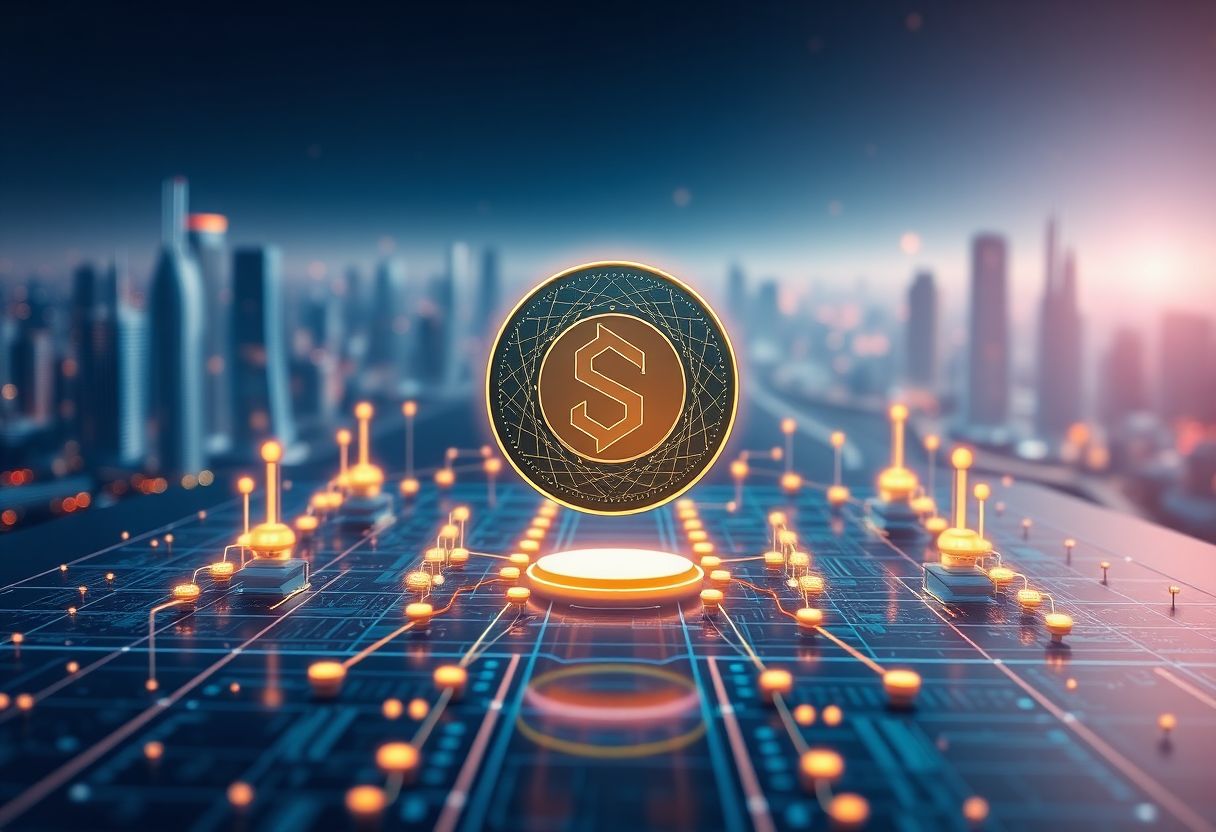 Editorial illustration for: Sui Holds Rank 27 as Layer-1 Network Posts Fresh Trading Volume