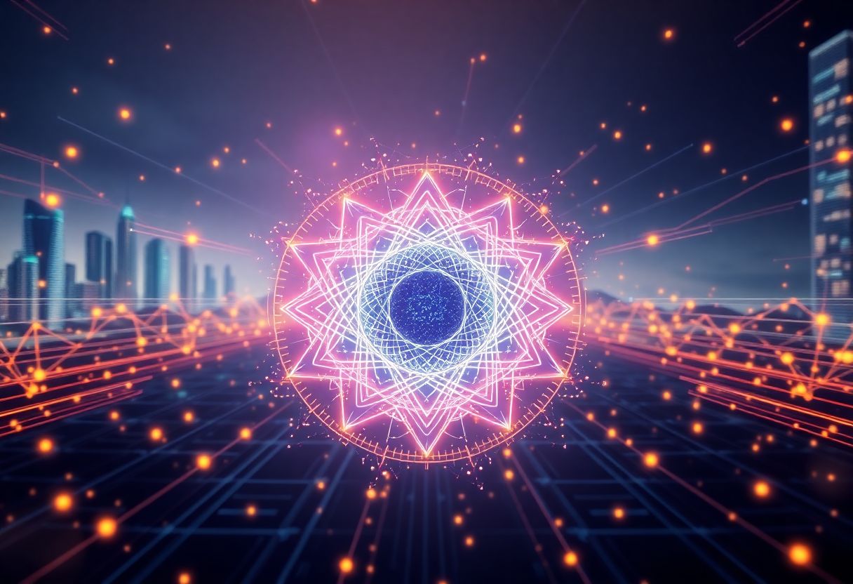 Editorial illustration for: SuperQ Quantum Signs Post-Quantum Security Deal With AI Financial