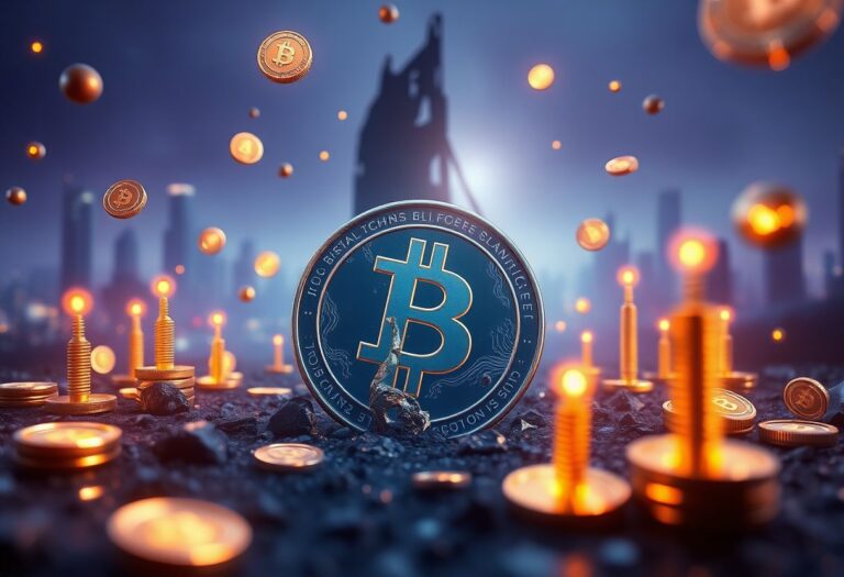 Editorial illustration for: Terra Luna Classic Falls 11.8% as Old-Guard Altcoins Face Selling Pressure