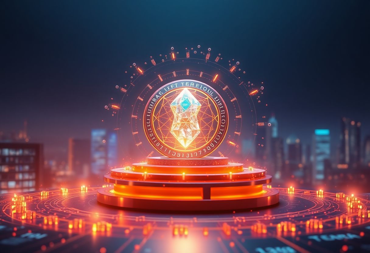 Editorial illustration for: Terra Luna Classic Gains 12% as Community Burns and Staking Activity Revive the Token