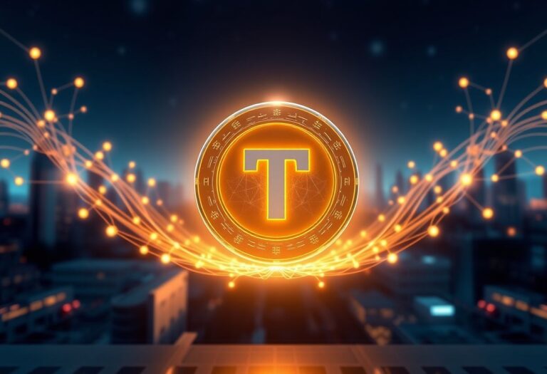 Editorial illustration for: Tether Mints $5 Billion in USDT Over Two Weeks as Market Liquidity Demand Rises