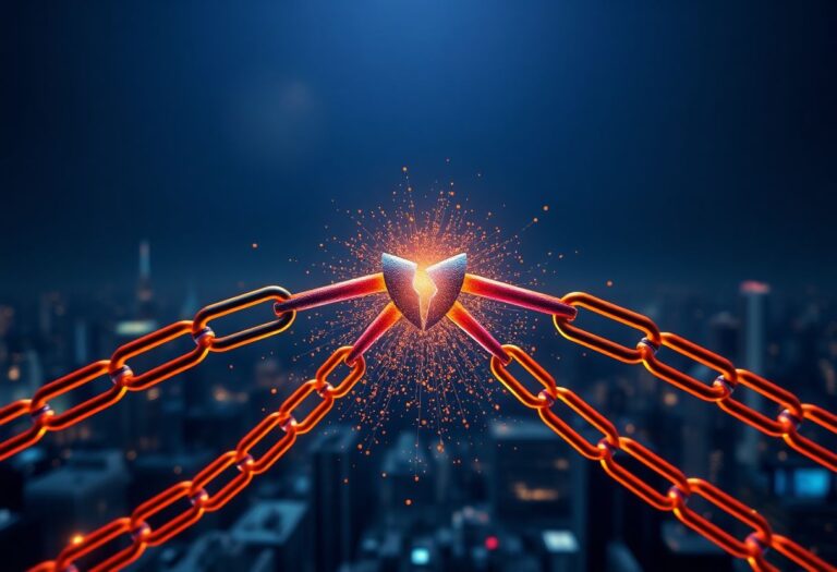 Editorial illustration for: THORChain Halts All Trading After $10.8 Million Cross-Chain Exploit