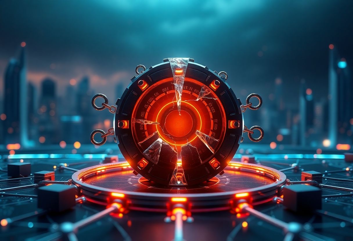 Editorial illustration for: THORChain Suffers $10.7M Vault Exploit via Rogue Validator