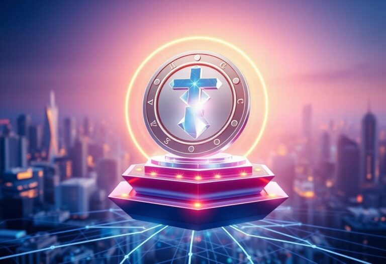 Editorial illustration for: Toncoin Surges 22% as Telegram's Blockchain Layer Draws Fresh Institutional Interest