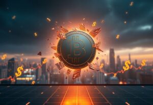 Editorial illustration for: Unstable Coin Surges 956% in 24 Hours as Experimental Stablecoin Design Draws Traders