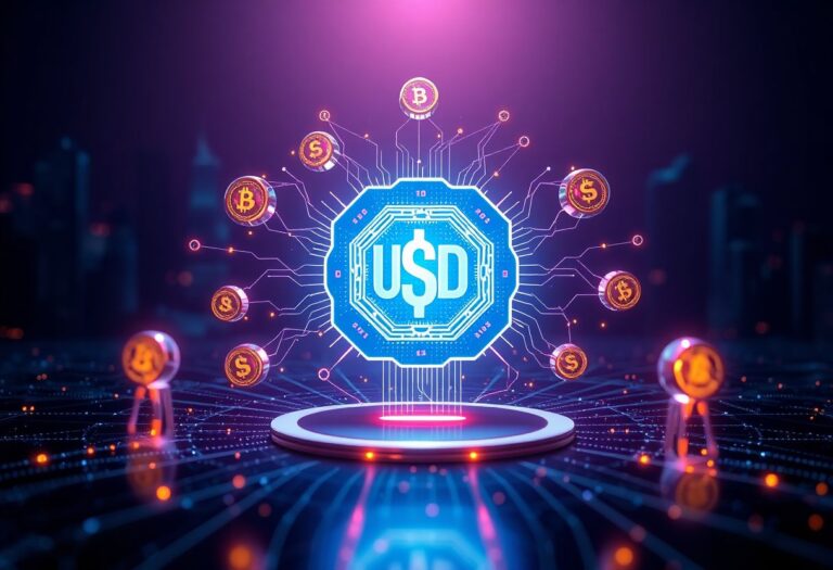 Editorial illustration for: USD.AI and the CHIP Token Test a New Model for AI-Native Stablecoin Infrastructure