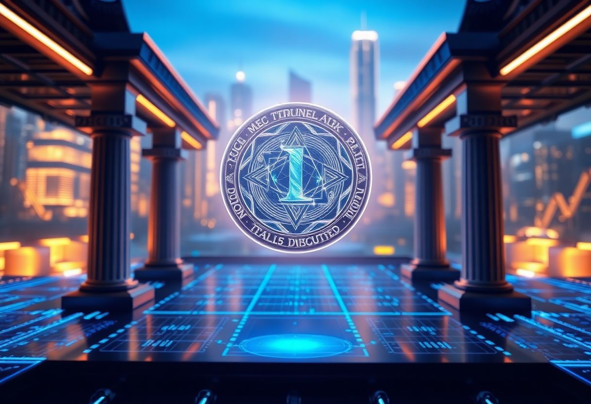Editorial illustration for: VanEck Launches First US Spot BNB ETF, Giving Investors Regulated Access to Binance's Token